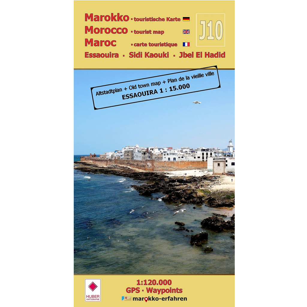 J10 Essaouira • Sidi Kaouki • Jbel El Hadid + Essaouira Old Town Map + GPS – Waypoints