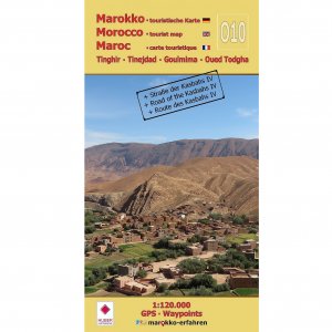 O10: Tinghir - Tinejdad - Goulmima - Oued Todgha + Straße der Kasbahs IV + GPS-Waypoints